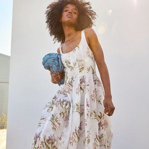 Brock Collection x H&M Floral Midi Dress NWT Size S